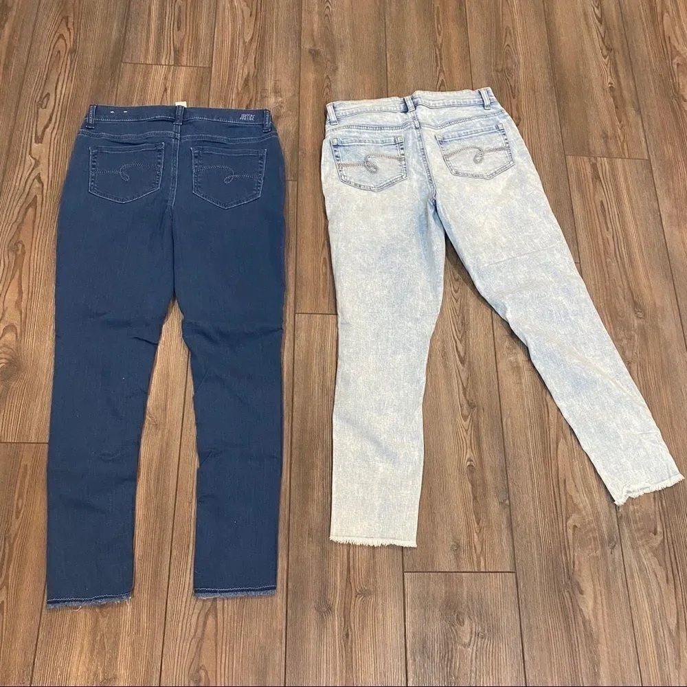 Two pair of Justice 12 Plus Jeggings